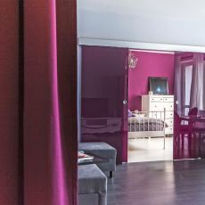 Apartament Velvet - salon/sypialnia