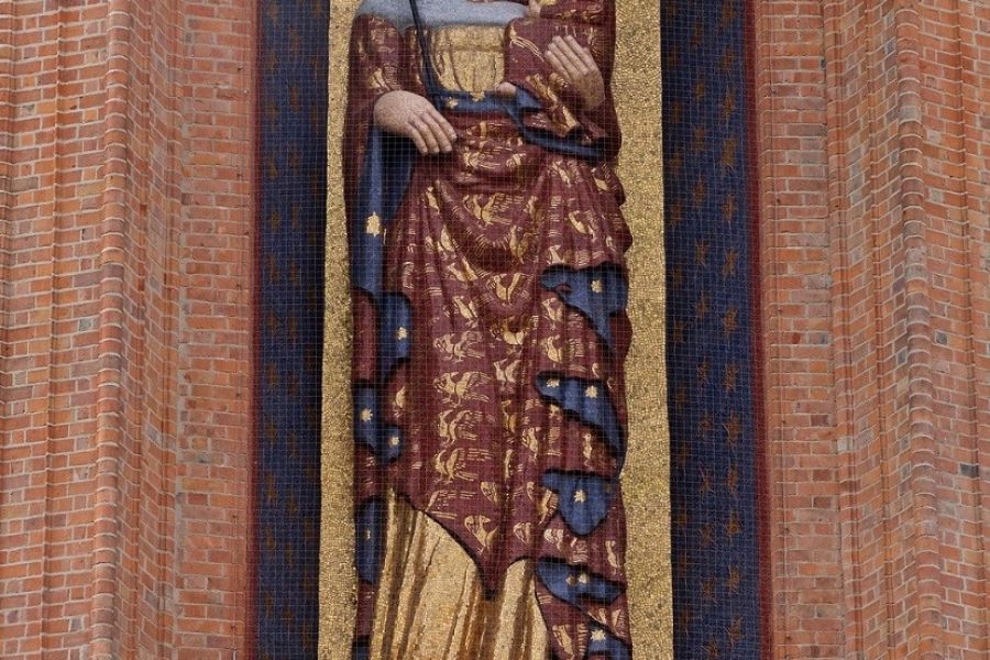 Figura Madonny w Malborku